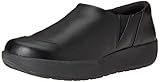 Amazon Essentials Women's Comfortable Slip Resistant Service Shoe, Black, 9