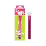 Real Techniques Vivid Escape Color Pop Blush Brush, Multipurpose Makeup Brush For Easy Blending, Use With Liquid & Cream Blush, Synthetic, Soft Bristles, Cruelty-Free & Vegan, 1 Count