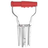 FLORA GUARD Bulb Planter with Depth Markers - Automatic Soil Releasing Seed Bulb Transplanter for Planting/Digging Tulips, Daffodils, Dahlias and More