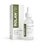 ROLANYIN Niacinamide 10% + Zinc 1% Facial Serum for Oil Control and Pore Minimizing Blemish Treatment Hydrating Soothing Anti Aging and Nourishing Formula Skin Care