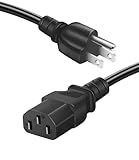Treadmills Power Cord for ‎Sperax ‎Elseluck UREVO ‎Yagud Superun Treadmill Universal 3 Prong Power Cable Replacement 6 Ft