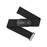 COOSPO Bluetooth Heart Rate Monitor Chest Strap H808S, ANT+ BLE HR Monitor Chest, HRM IP67 Waterproof, Use for Running Cycling Gym and Other Sports