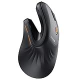 ProtoArc EM11 NL Wireless Ergonomic Vertical Mouse, Rechargeable, Black