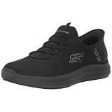 Skechers Men's Summits Colsin Sr Hands Free Slip -Ins, BBK, 11
