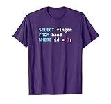 SQL Database Query Programmer T-Shirt