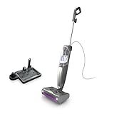 Shark Steam Pickup Lightweight 3-in-1 Steam Mop Cleaner Picks Up Debris, Deep Scrubs & Steam Sanitizes - All At Once for Home with Sealed Hard Floors like Hardwood, Tile & Laminate, SD201