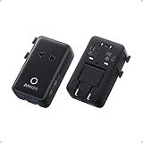 Anker Nano Travel Adapter, 5-Port Power Adapter with 1× 2-Pin AC, 2 USB A, 2 USB C for 20W, Smart Temperature Control, Works in 200+ Countries, Not a Voltage Converter, Travel Essentials (1-Pack)