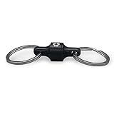 PROMETHEUS LIGHTS: Kappa Quick Release Keychain. Holds up to 10 lbs, Pull to Detatch, Push to Attach, Easy, Secure. (Delrin Thermoplastic)