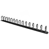 StarTech.com Vertical 0U Server Rack Cable Management w/ D-Ring Hooks - 20U Network Rack Cord Manager Panel - 3ft Wire Organizer (CMVER20UD)
