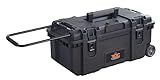Keter ROC Pro Gear Heavy Duty Tool Storage Rolling Mobile Toolbox 28 inch Black/Grey