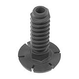 Bosch 00609843 Genuine OEM Leveling Leg (White) for Bosch Dishwashers