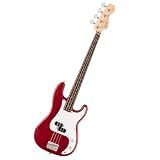Fender Squier Debut Series Precision Bass Guitar, Beginner Guitar, with 2-Year Warranty, Includes Free Lessons, Dakota Red with Matte Finish