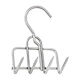 The Sausage Maker® Bacon Hanger 4-Prong Meat Hooks SUS304 Stainless Steel, Heavy Duty Butcher’s Hook Accessories for Meat Smoking, Processing, Drying, Grilling, BBQ, 3.5” W x 5.8” H