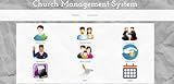 Church Management Software; Church Facilities, Office, Bookkeeping and Finances Administration multi-user edition 100,000 Members (Online Access Code Card) Windows, Mac, Smartphone