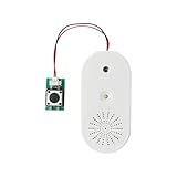 Sound Module Voice Chip,16MB Push Button Control Activated MP3 Audio Box for Gift Box,Crafts, Christmas,New Year Greeting Gifts Cards Box Support USB Download Music with Speaker.