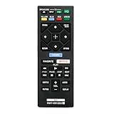 Replacement DVD Remote Control Compatible with Sony 3D 4K Ultra HD Home Theater Streaming Blu-Ray Blue-ray Disc Player RMT-VB100U RMT-VB201U