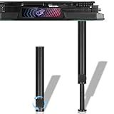 Tall GPU Support Bracket - Heavy Duty Adjustable GPU Anti Sag Holder & Support Stand for Graphics Card, 4.53"-8.27" Height Durable Black Metal PC Build Stabilizer, Large/Long GPU Sag Prevention