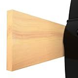 GWP02S Wood Grain Garage Wall Protector and Car Door Guard, Tool-Free Installation Parking Aid for Garage, Designed in Germany(2-Pack Wood Grain)