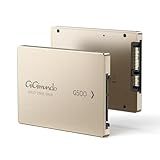 GiGimundo G500 2.5" SATA Solid State Drive 128GB – High-Speed SSD, Durable Lightweight Aluminum, Data Storage Solution for Laptops, Desktops, 2.5 SATA Enclosures - Rose Gold