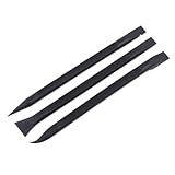 3 Piece Anti Static Black Plastic Spudger ESD Safe Pry Opening Tool for Mobile Phone Tablet Laptop Repair Tools Kit