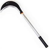 Armory Replicas - Swift Means Outdoor Brush Clearing Sickle - Home Yard Lawn Improvement Maintenance Tool for Brush Clearing - w/Spine Jimping & Textured Handle