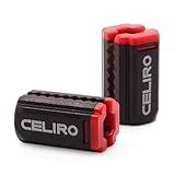 CELIRO Tool-Tip Magnetizer – Fits Screwdrivers & Hex/Allen Keys 4mm (5/32”) to 6.35mm (1/4”) in Diameter (Circular/Hexagonal Profile), N35 Neodymium Magnet, Self-Fastening Design – 2 Ring Set