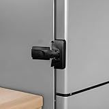 2 Pack Mini Fridge Lock Freezer Lock To Keep Door Closed Freezer Door Latches Refrigerator Locks Freezers Refrigerator Proof Refrigerators Child Safety Cabinet Locks, Easy Install Without Keys