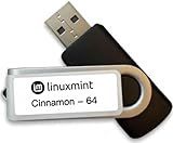 Linux Mint Cinnamon 22 64-bit Live USB Flash Drive, Bootable for Install/Repair