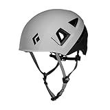 BLACK DIAMOND Capitan Rock Climbing Helmet, Adjustable, Pewter-Black, S/M