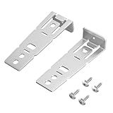 Replacement GE Dishwasher Mounting Bracket WD01X21740 for Hotpoint GE Dishwasher GEHWD01X21740 GDT670SYV0FS WD01X2174 PS11700868 Replace GE Dishwasher Countertop Mounting Bracket - 2 Pack