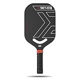 DGYGQ Pickleball Paddles, Carbon Fiber Pickleball Paddle with a 13mm Polypropylene Honeycomb Core, Increased Power for Ultimate Spin & Consistency (Black)