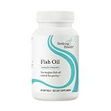Seeking Health Optimal Fish Oil, Omega-3 Fatty Acids, Provides 900 mg EPA and DHA, Supports Joint, Heart, and Brain Health, Gelatin Softgels (60 Softgels)