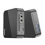 DreamQuest Mini Pc Windows 11Pro Compatible, Intel N95 (up to 3.4GHz) Mini Desktop Computers 16GB DDR4 512GB SSD, USB C, DP, HDMI, USB 3.2, Dual LAN,WiFi, Bluetooth, Support 4K 60Hz, Support Linux