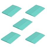 She Love Pack of 5 Screen Printing Squeegees, Self-Adhesive Screen Stencil Printing Squeegee, Rubber Squeegee Screen Printing Tools for Applying Chalk Paste or Ink