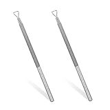 Styquenzer 2 PCS Lottery Ticket Scratcher Tool Scratch off Tool Lottery Ticket Holders Metal Scratcher Tool Ticket Scratcher Tool Scratch off the Hard to Remove Pin Numbers on Present Cards