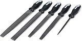 Crescent Nicholson 5 Piece General Purpose File Set with Ergonomic Handles | 22040HNNN