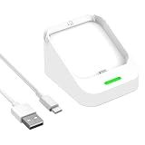 WUKUR Dock for Square Reader 2nd Generation, Holder Stand for Square Card Reader 2 Gen, Compact Dock with Upgraded Detachable USB-C Port and Smart Anti-Slip Button (Cable Included, No Device)