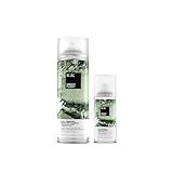 IGK Direct Flight Multi-Tasking Matcha Dry Shampoo | Full + Travel Size | Oil Absorbing, Heat-Free Volume and Texture Boost | Lifts Dirt and Build Up | 2 Pack