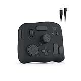 TourBox NEO - Customizable Editing Controller, Photo Color Grading Illustration Speed Editor, Intuitive Control Boost Productivity, Programmable Keyboard for Adobe CSP and More, Works with Mac/PC