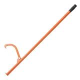 VEVOR 46.5'' Felled Cant Hook Logging Tool, Adjustable Heavy Duty Steel Log Roller, Log Lifter Timber Jack with Rubber Grip, Forestry Logging Tools for Lifting and Handling Logs up to 32" Dia