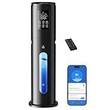Smart Humidifiers for Bedroom Large Room, 7L/1.85Gal Quiet Humidifiers with 350ML/H Large Mist Speed,Smart App & Remote Control, 4 Mist Levels,Easy Top Fill, Cool Mist Humidifier for Home & Office