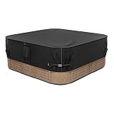 iBirdie Outdoor Waterproof Hot Tub SPA Cover 85 x 85 inch 7 x 7 ft