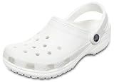 Crocs Unisex-Adult Classic Clog, White, 9 Women/7 Men