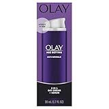 Olay Face Serum, Age Defying Anti-Wrinkle 2-in-1 Day Cream - Anti-Aging, Anti-Wrinkle, Smooths Fine Lines and Wrinkles, Firming, Lifting - Niacinamide, Glycerin, Aloe Vera, 1.7 Oz