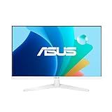 ASUS 27” 1080P Eye Care Monitor (VY279HF-W) - FHD, IPS, 100Hz, 1ms, Adaptive Sync, for Working and Gaming, Eye Care Plus technology, Blue Light Filter, Flicker Free, DisplayWidget Center, 3yr warranty