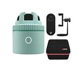 Pivo Equestrian Starter Pack Auto Tracking Phone Holder, Face, Body & Horse Tracker, 360° Rotation, 6 Speed, Stand for Video Recording (Green)