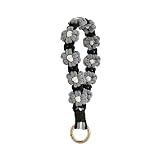 Poagoep Boho Keychain Handmade Keychain Wristlet Key Chain Wrist Lanyard for Keys Cute daisy keychain for Women(15)