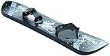 Hurley Kids' Snowboard - Beginner Outdoor Snowboard, Adjustable Binders - Heavy Duty Freeride Snowboard for Kids, 37"-42", Size 42", Black Skeleton