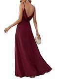 Ever-Pretty Women's Chiffon Backless Summer Bridesmaid Wedding Guest Dress