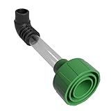 EZVAC - AC Drain Line Cleaner Adapter Evacuates & Unclog AC Drain Line - HVAC to PVC AC Drain Line Cleaner Tool - Universal Fit AC Drain Line Unclogger - AC Drain Line Cleaning Tool - Clear Visibility